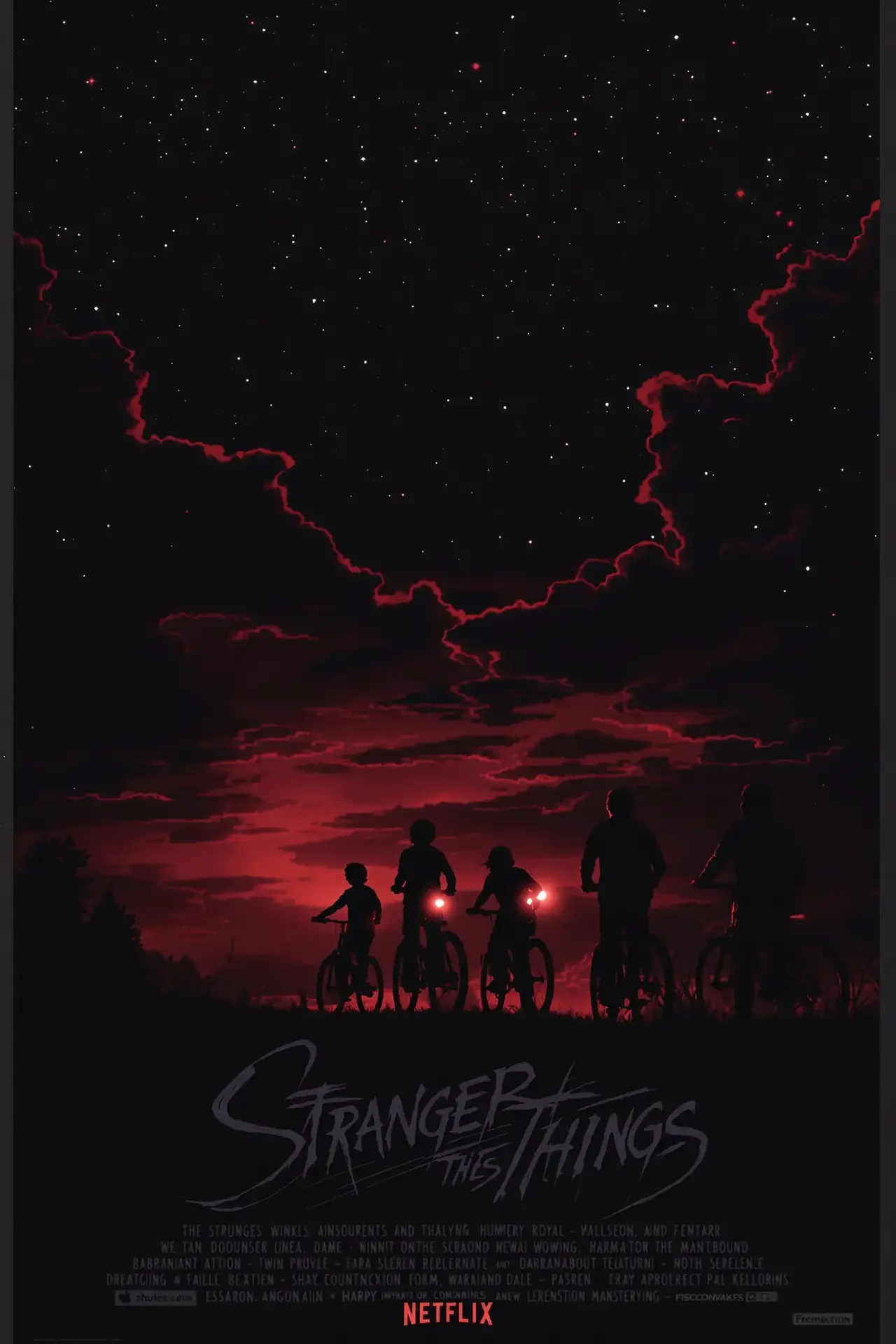 怪奇物语 - Stranger Things 怪奇物语 电影海报