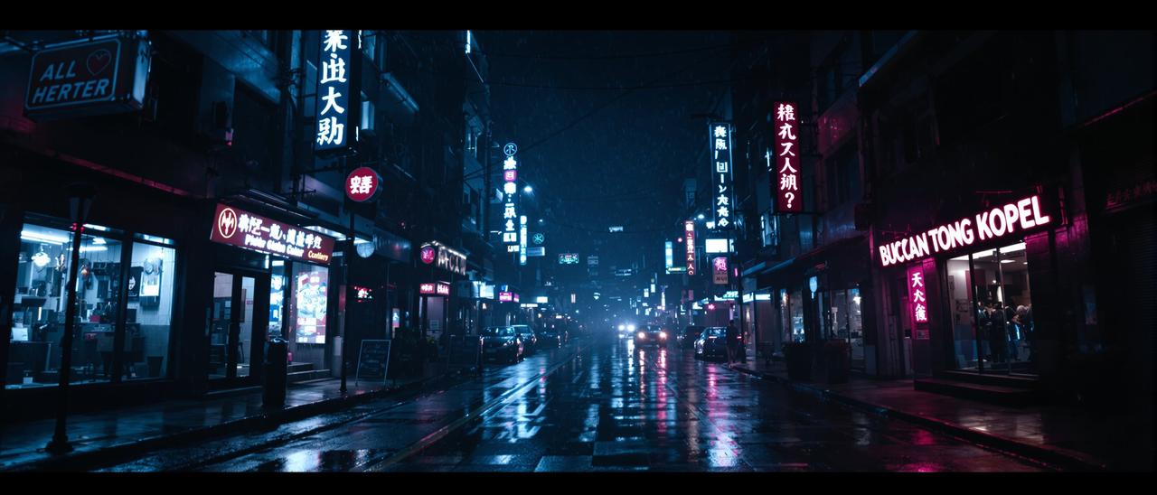 暗夜追踪 - Night Pursuit 暗夜追踪 电影背景